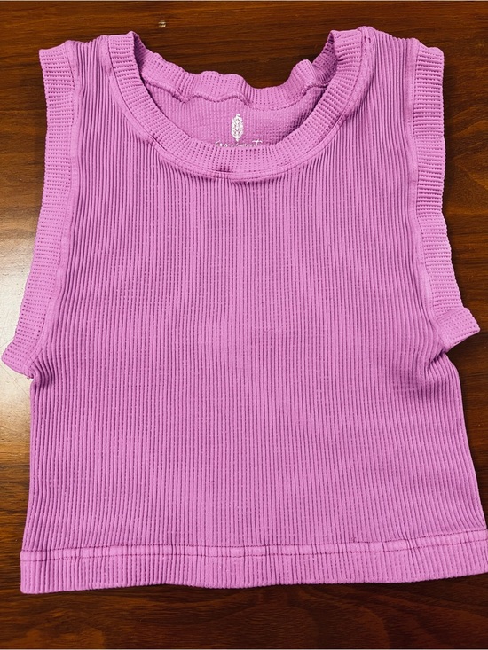 FP Movement by Free People Tops - FP Movement Free People Heavy Ribbed Tank Top Purple / Women’s Medium/Large